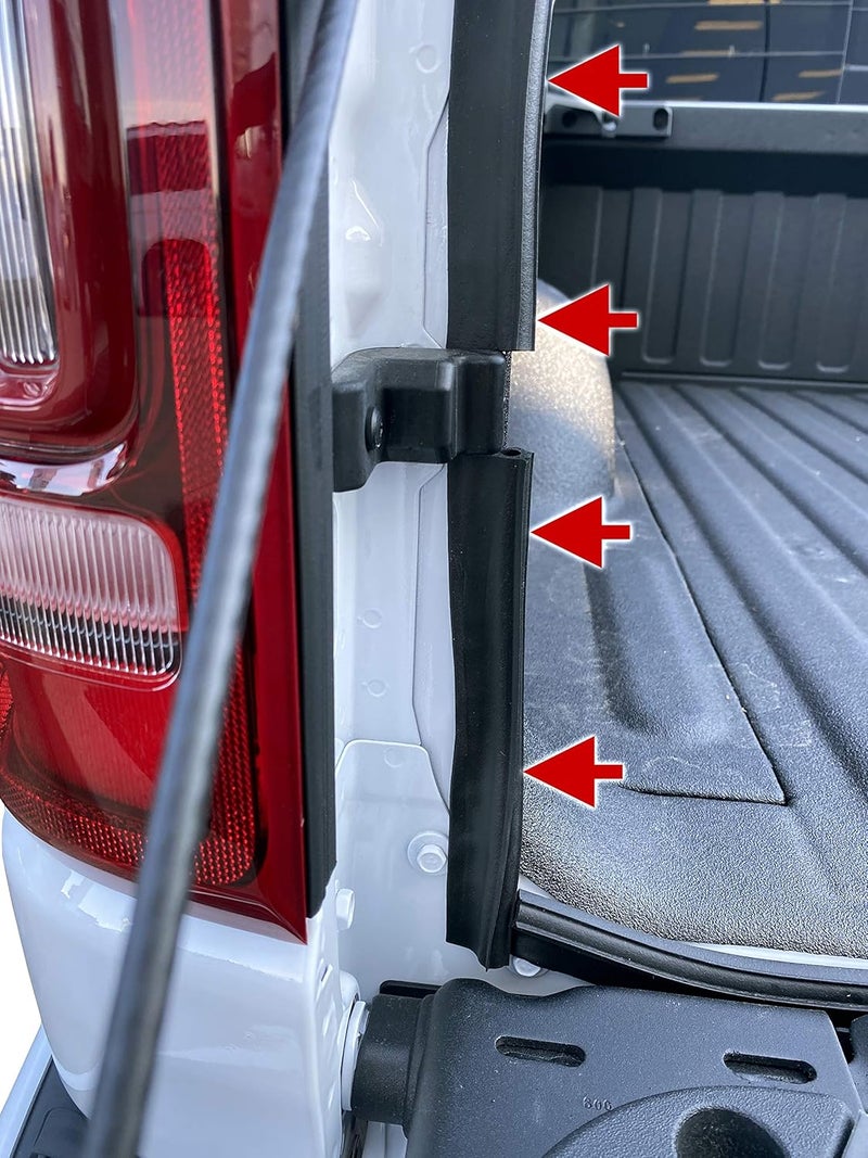 ESI Ultimate Tailgate Seal with Taper Seal Compatible with RAM 1500 with Multifunction Tailgate - Image 4