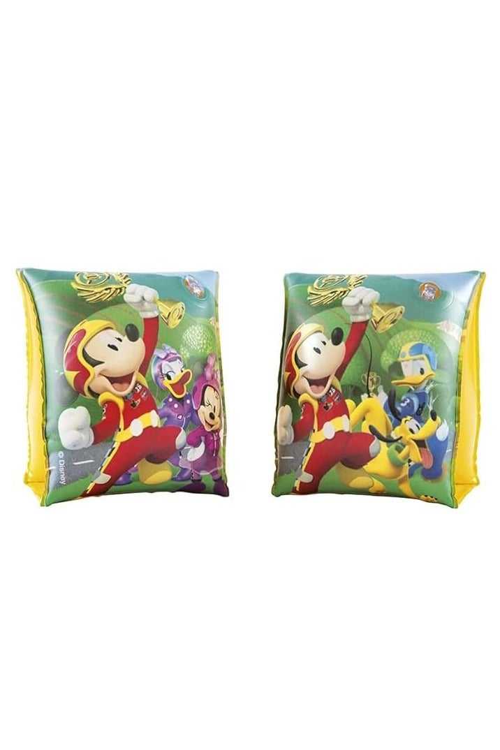 Bestway Mickey Mouse Inflatable Swimming Arm Floats - Image 1