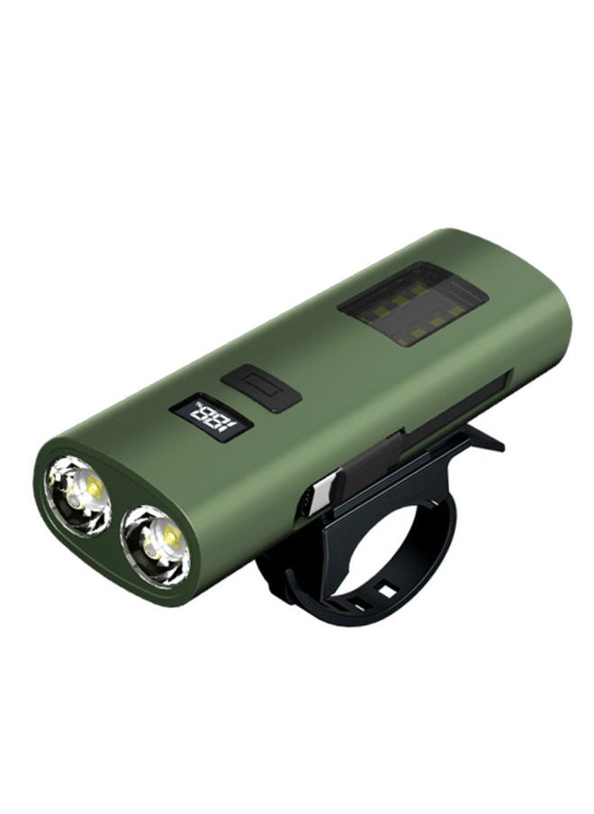 Generic - Bicycle Lights Outdoor Cycling Lights Multi-functional Hand-held Strong Light Portable Flashlight Night Lights-Color:Multi-function Bicycle Lamp (charging Treasure Flashlight) 1800 MA - Image 1