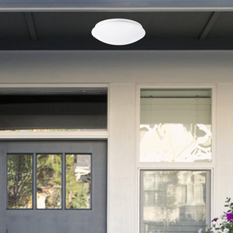 Modern LED Ceiling Light Cover Shade for Living Room Bedroom Corridor Easy Installation - Image 5