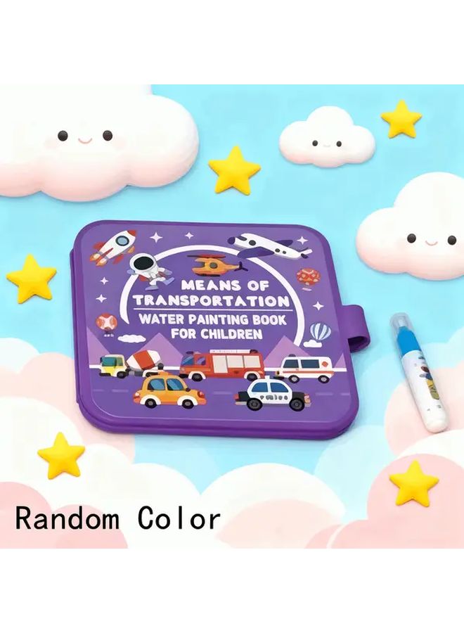 Magic Water Drawing Book Animals Non Toxic Instant Creative Art Activity Toy - Image 1