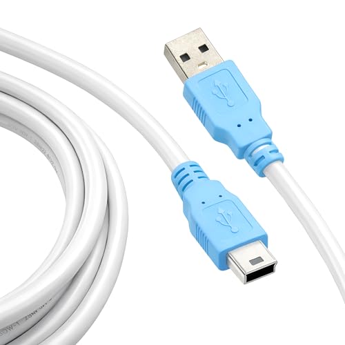 Upix USB A to USB B – Mini 5 Pin (Male to Male) V3 Cable 1.3 Meters (4.3 Feet) - for External Hard Drives, Camera, Card Readers, MP3 Players, Scanners - Image 3