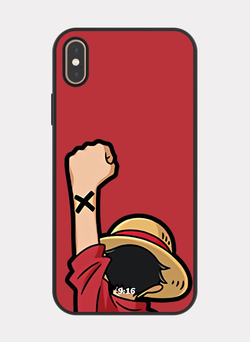 PXLAAT iPhone X MAX case cover One Piece Luffy - Image 1
