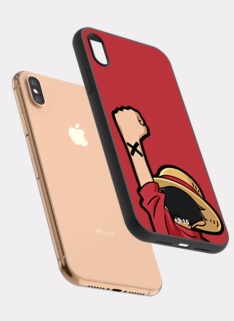 PXLAAT iPhone X MAX case cover One Piece Luffy - Image 2