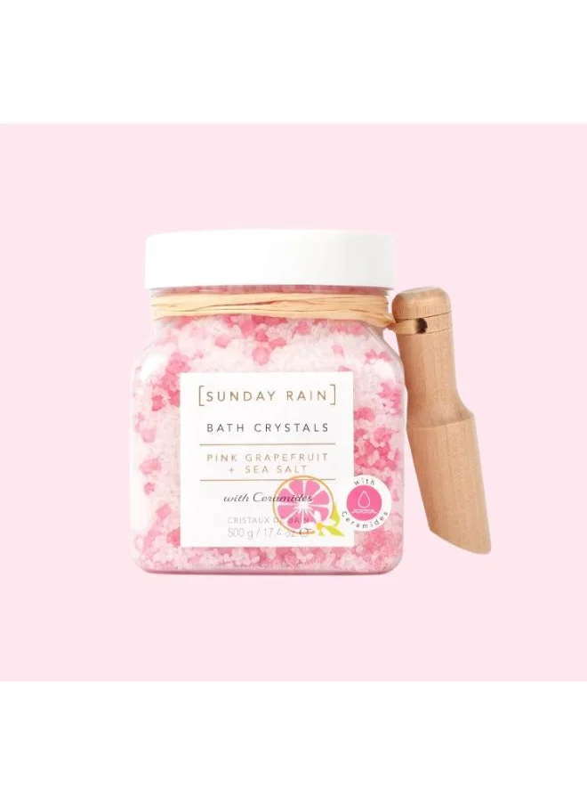 صنداي رين Sunday Rain Pink Grapefruit & Sea Salt Bath Crystals