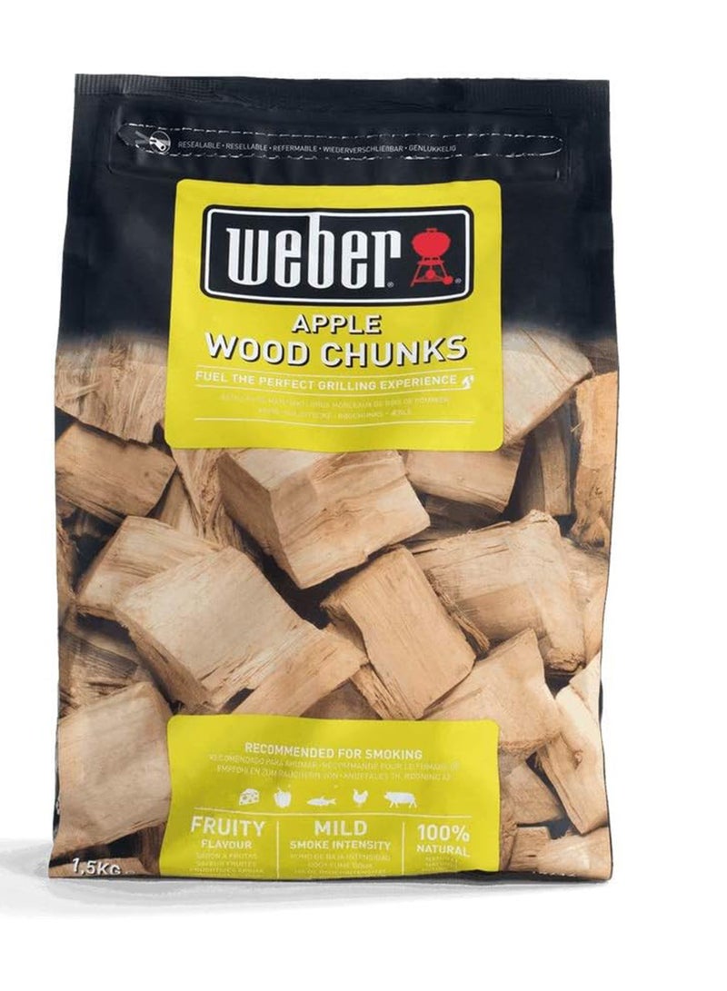 Weber قطع خشب التفاح ويبر، بني، 0.35x0.22x0.12 - Image 2