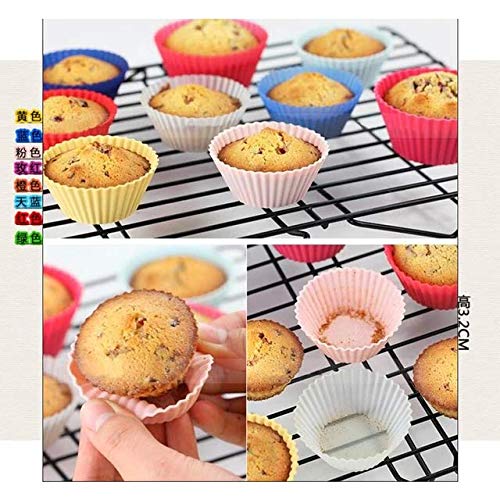 Grizzly® 2 x 12 pcs Muffin Mould Cake Mould Chocolate Soap Mould Baking Mould Soap Making Candle Craft (12 pcs Muffin Mould)(24pcs) - Image 3