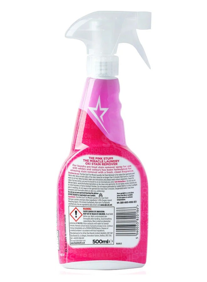 THE PINK STUFF HE PINK STUFF The Miracle Laundry Oxi Stain Remover 500ML - Image 2