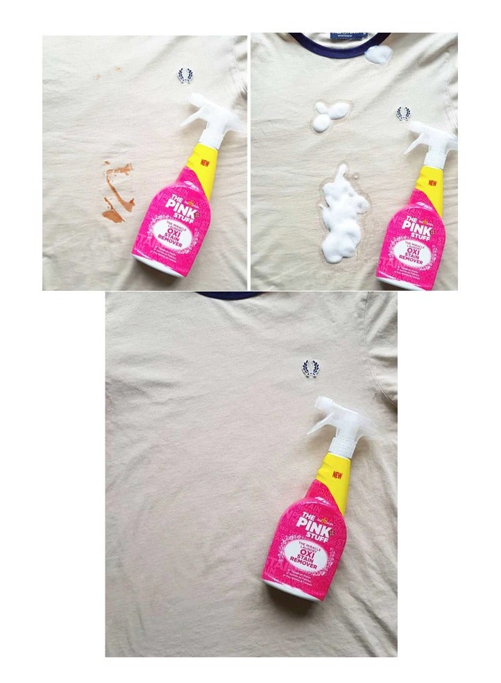 THE PINK STUFF HE PINK STUFF The Miracle Laundry Oxi Stain Remover 500ML - Image 3