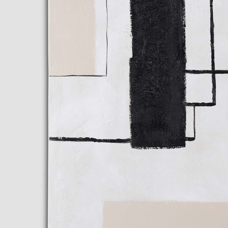 AL HUZAIFA FURNITURE Hannah Hand Oil Painting, Without Frame - Image 4