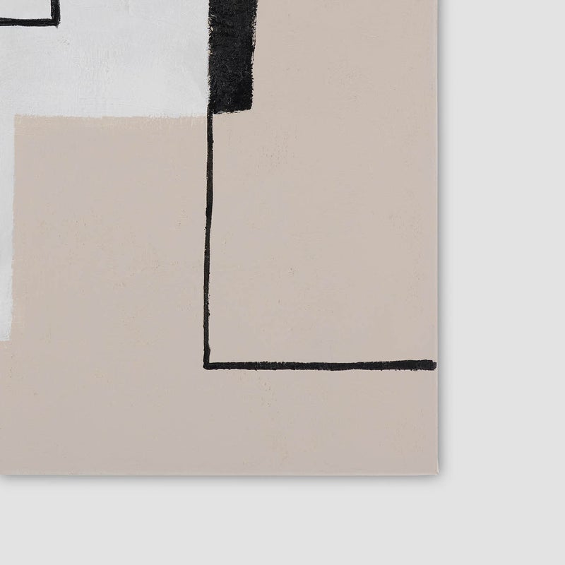 AL HUZAIFA FURNITURE Hannah Hand Oil Painting, Without Frame - Image 5