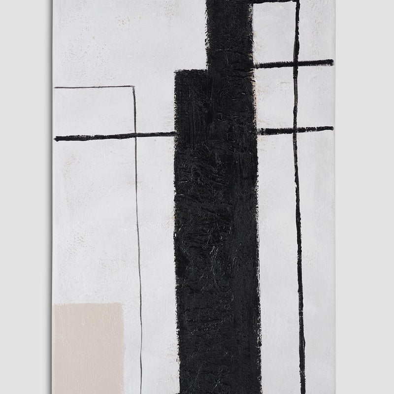 AL HUZAIFA FURNITURE Hannah Hand Oil Painting, Without Frame - Image 2