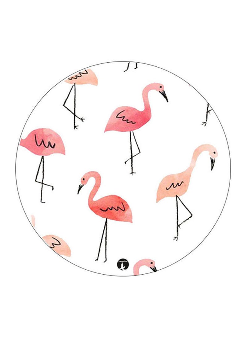 RKN Flamingos Printed Mouse Pad Multicolour