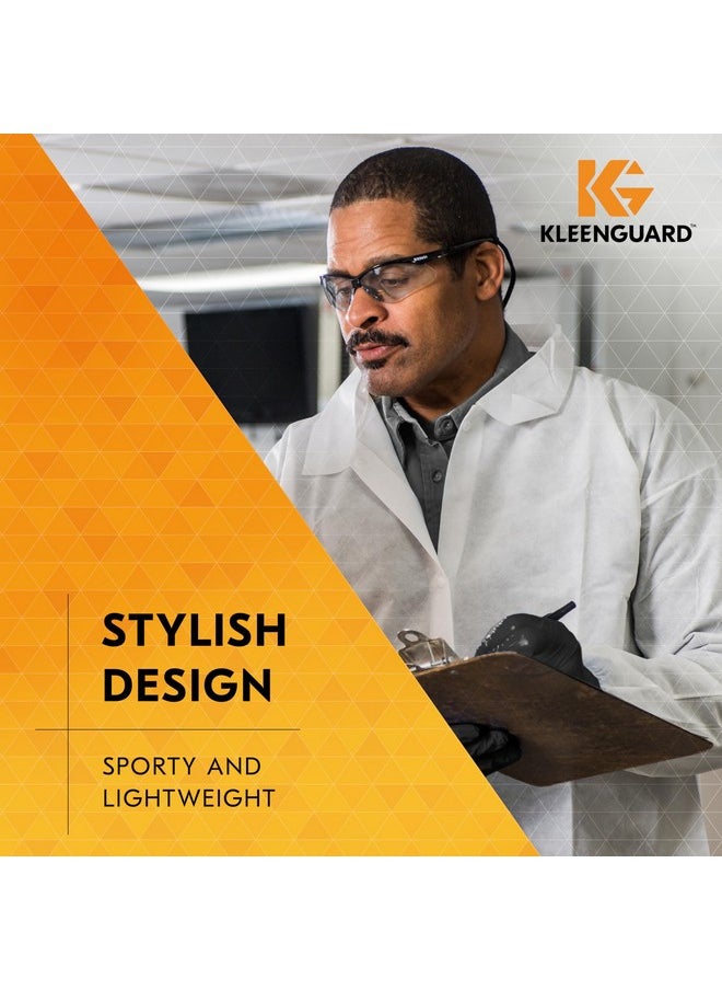 KLEENGUARD KleenGuard™ V30 Nemesis™ Safety Glasses (25685), with KleenVision™ Anti-Fog Coating, Indoor/Outdoor Lenses, Black Frame, Unisex for Men and Women (Qty 12)  - Image 5