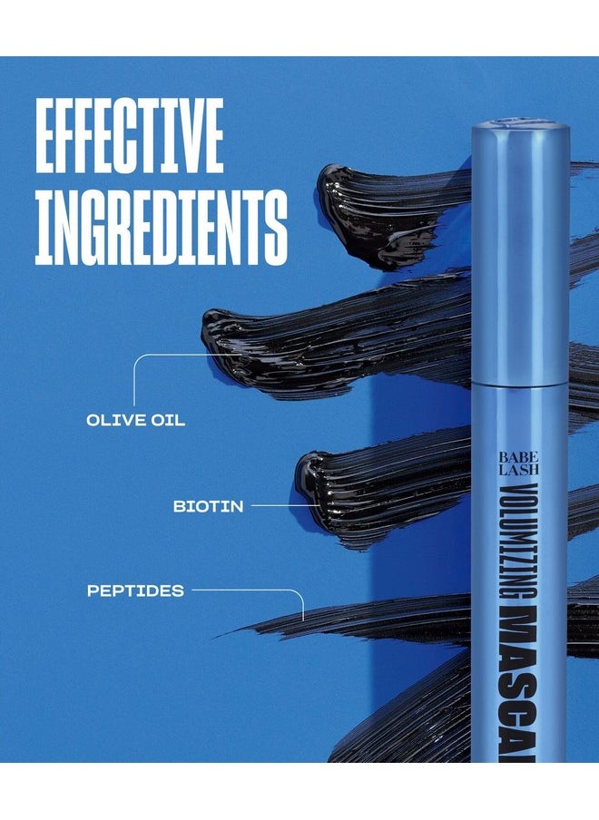 BABE ORIGINAL - Volumizing Lash Mascara - Smudge Proof, Long Lasting & No Clump Formula, Buildable Volume, Water Resistant, Black Mini - Image 1