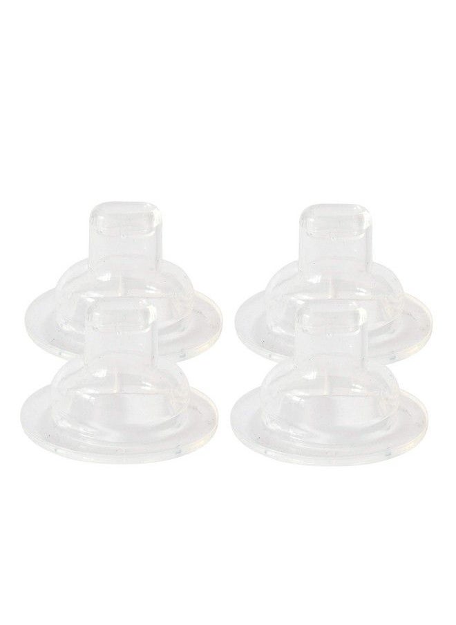 The Little Lookers - Soft Silicone Training Spout Nipple For Babies ; Bpa Free Kids Sippy Spouts For Sippers;Wide Neck Feeders; For Babies;Toddlers;Kids (Pack Of 4) - Image 1