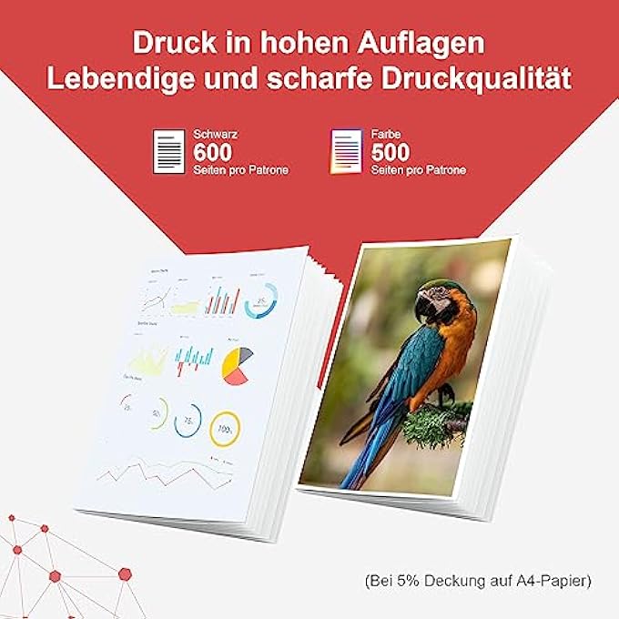 540XL 541XL MULTIPACK REPLACEMENT FOR CANON PRINTER CARTRIDGES 540 541 XL BLACK COLOUR PG 540 PG-540 CL 541 FOR CANON PIXMA TS5150 MG3600 MG3650S MG3650 MG4250 MX475 TS5100 MG3150 MG35000 - Image 3