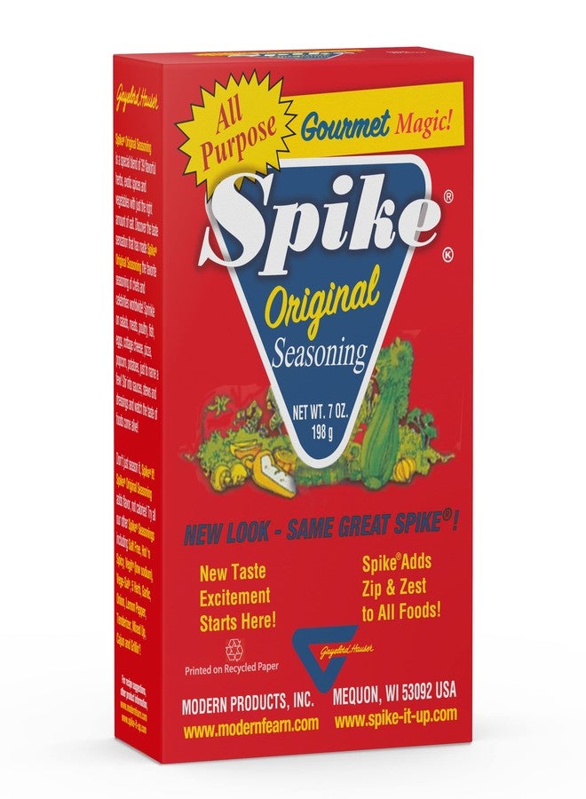Spike Original All-Purpose Seasoning Salt, Herb, Veggie & Spice Blend – MSG-Free Seasonings & Spices, 7 Oz - Image 1