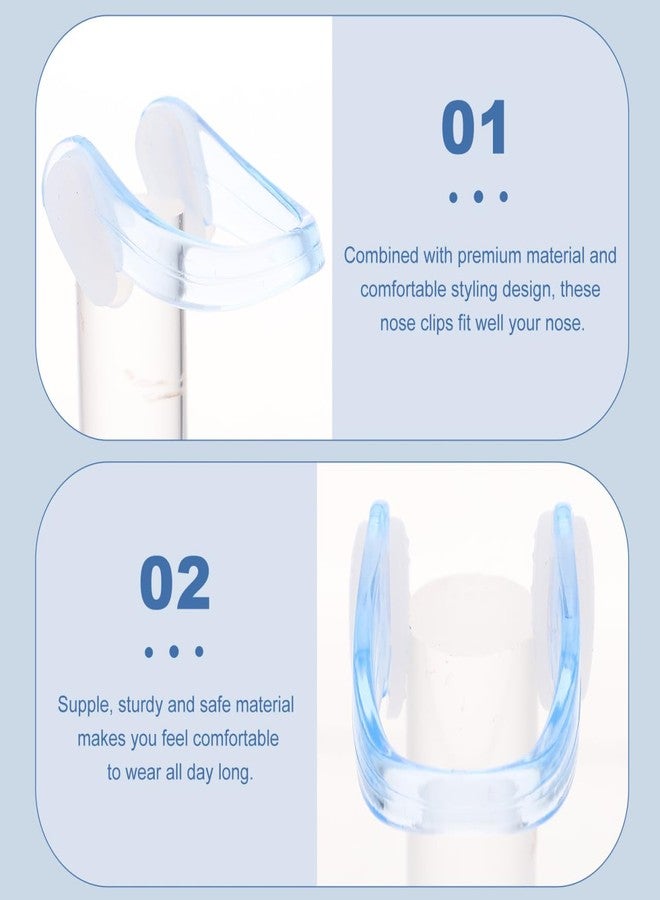 MERRYHAPY Professional Nose Clips 5 Boxes Nose Plugs for Swimming Wear-Resistant Silicone Clamp Convenient Swimming Accessory for Water Sports Snug Fit for Better Breathing Control - Image 3