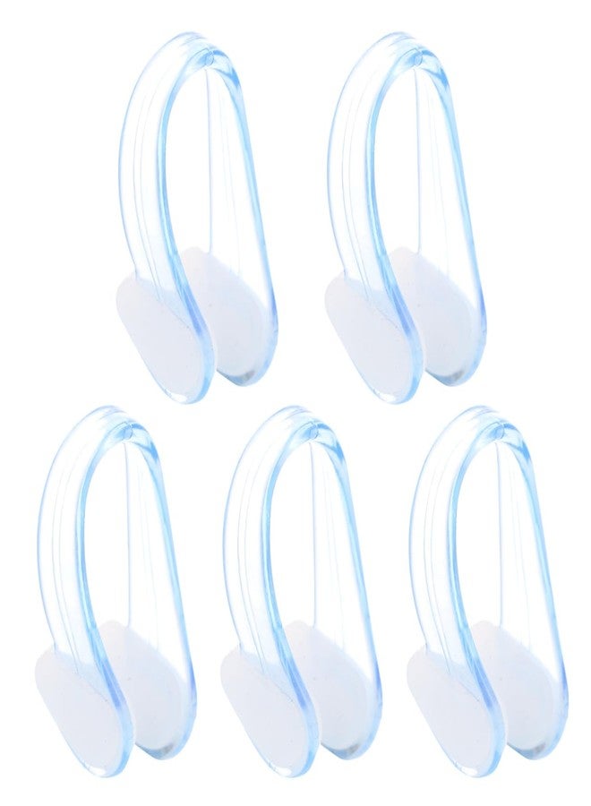 MERRYHAPY Professional Nose Clips 5 Boxes Nose Plugs for Swimming Wear-Resistant Silicone Clamp Convenient Swimming Accessory for Water Sports Snug Fit for Better Breathing Control - Image 1