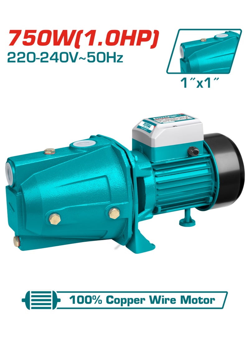 Total Self-Priming Water Motor 1 Hp 750 Watt Twp37501
