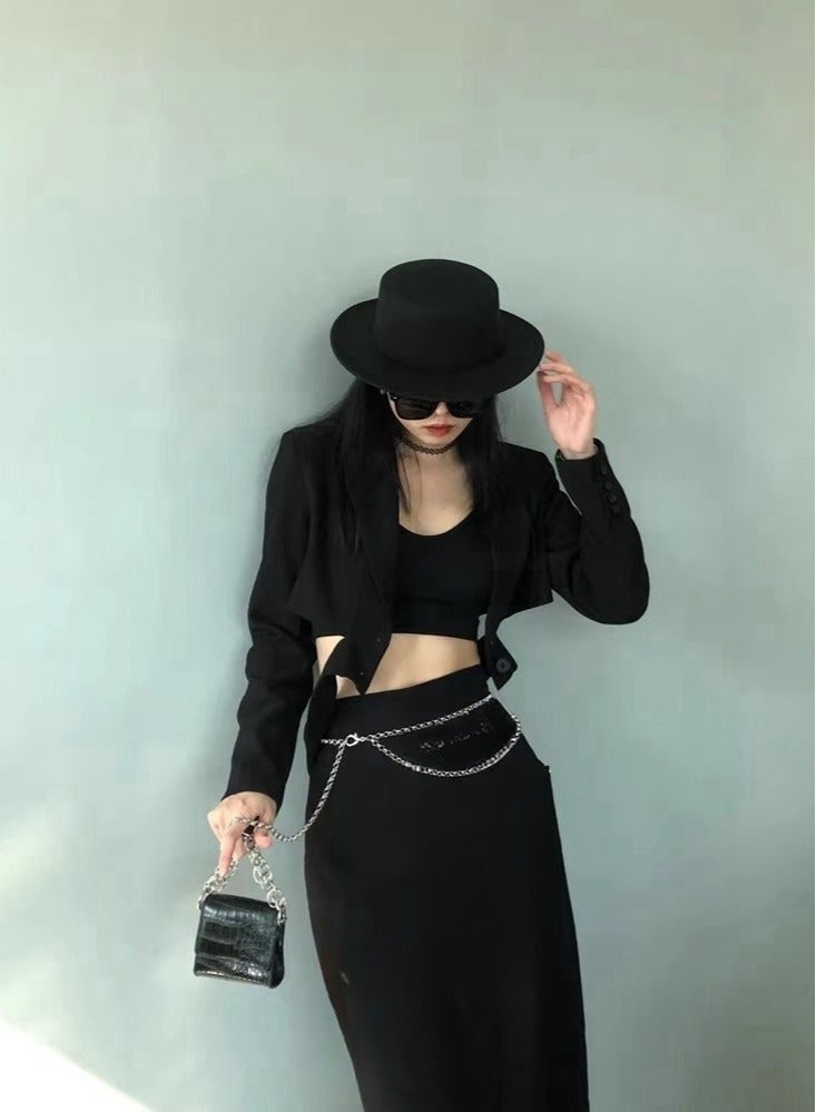 Women's Fashion Chain Belt Accessories Dress Coat Sweater - Image 3