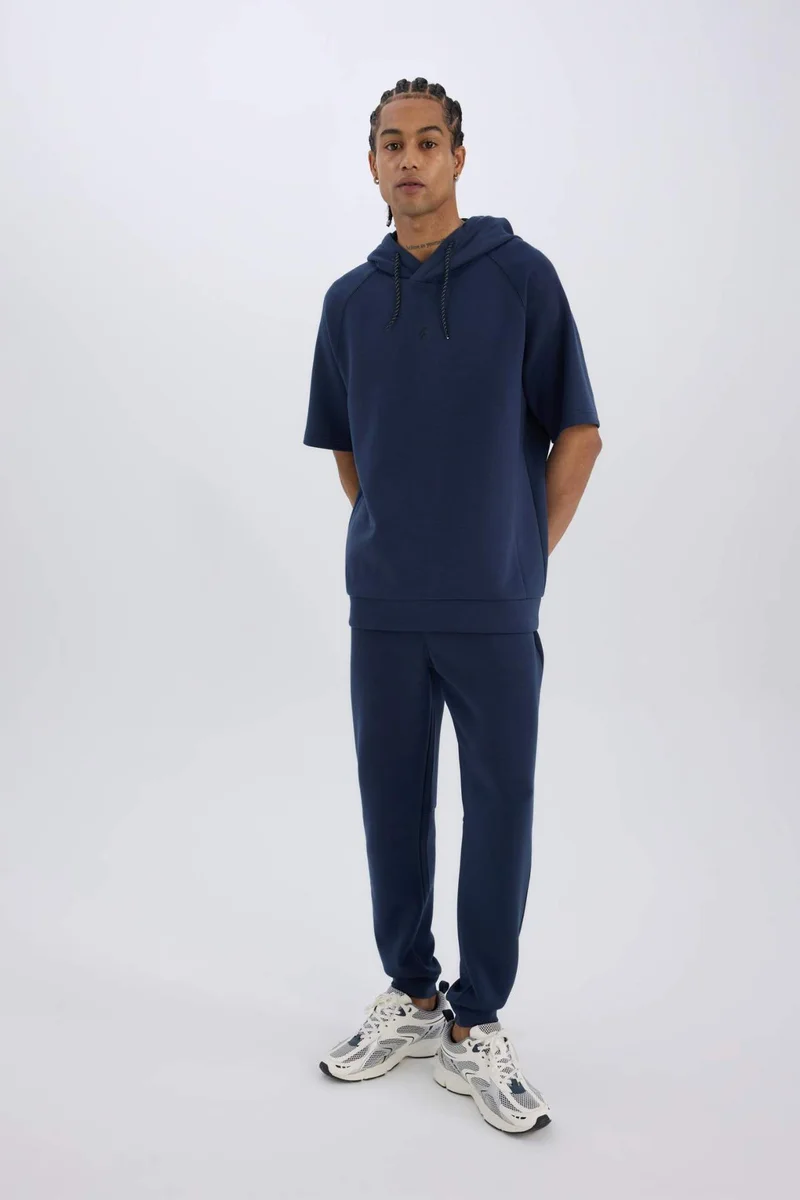 ديفاكتو DeFactoFit Slim Fit Standard Leg Scuba Fabric Joggers