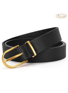 Women'S Leather Belts For Jeans Pants Fashion Ladies Belt With Gold Buckle, O-Black+Beige+Brown - pzsku/ZD3E86A777AC376663203Z/45/_/1735566996/d408cb38-7392-44b3-843b-2e4c2c965e50