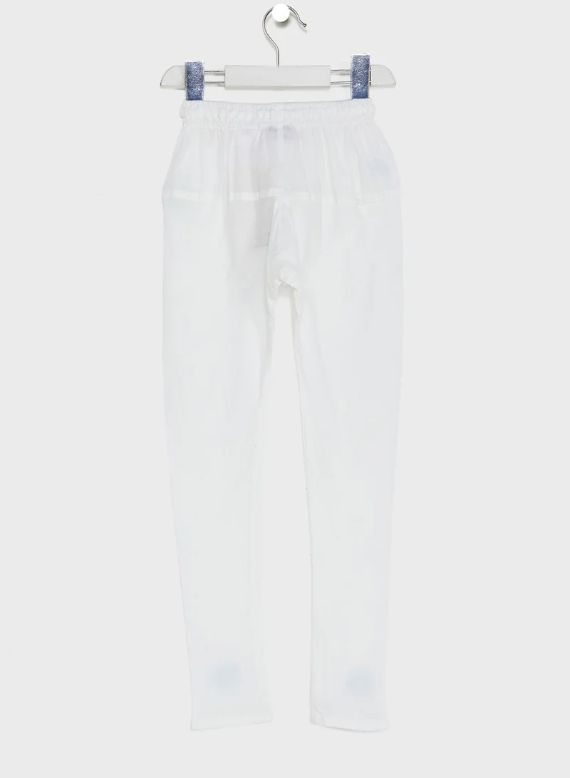 Fabindia Kids Essential Churidar Pyjama