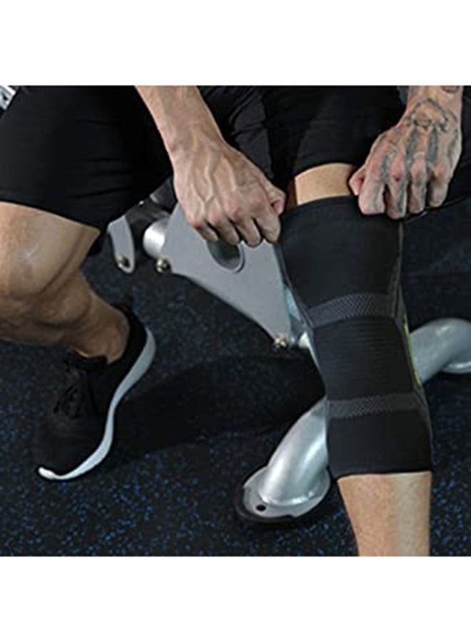 Beauenty 2 Piece Knee Pads Cycling Outdoor Running Silicone Way Stretch L  - Image 2