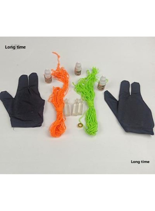 Yo-yo Accessories 10 Beads High Precision KK Bearing Super Long Sleep Pull Out Shaft Gloves Color Rope Accessories Package-Color:A Pair Of Yo-yo Gloves - Image 3