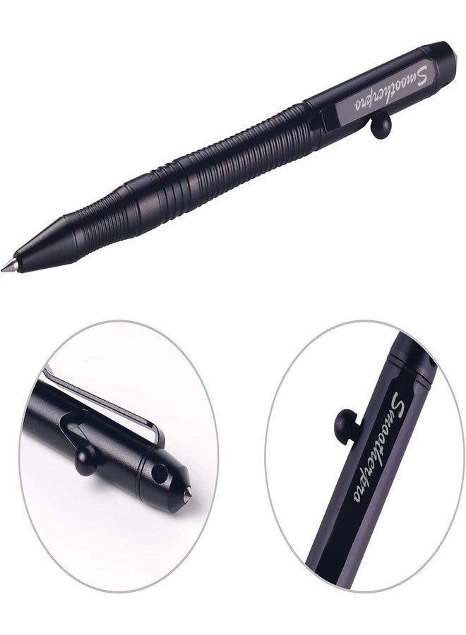 SMOOTHERPRO Bolt Action Pen Compatible with Pilot G2 Refill Durable Stainless Steel Clip for EDC Use Signature in Office School Color Gray (TG206) - Image 4