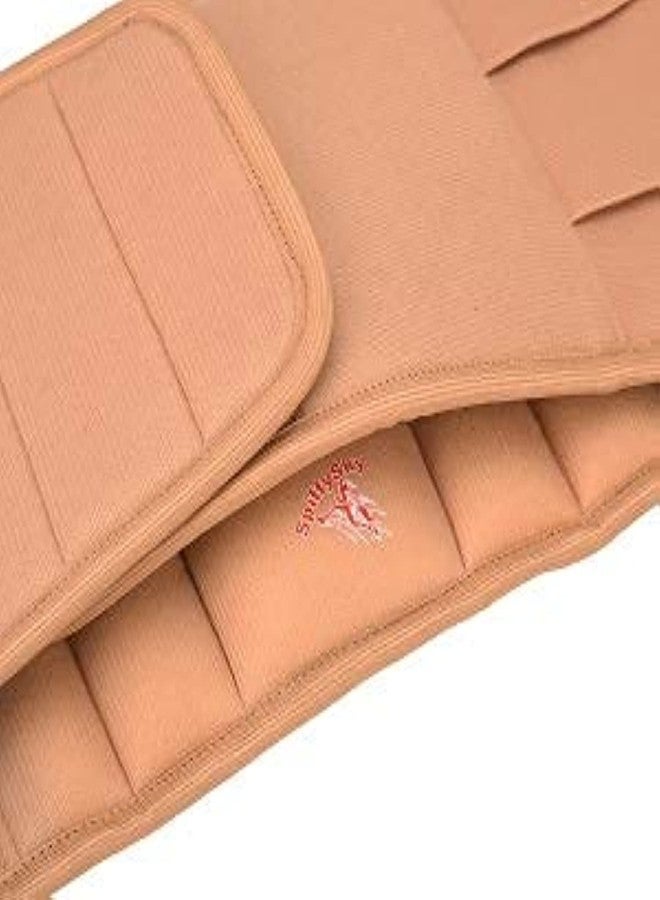 SpiffySky Lumbar Sacral Belt for Lower Back Pain | Medium (32-38 Inches) | Back Support for Men & Women | Non-Toxic Material - Image 5