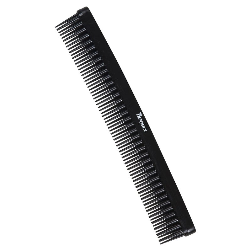 DENMAN Jack Dean by Denman (Black) Curl Volumiser Comb for Separating, Styling, Defining, Enhancing & Boosting Curls (D12) - Image 1