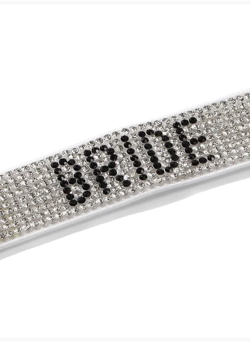Victoria's Secret Bride Shine Triangle Bikini Top