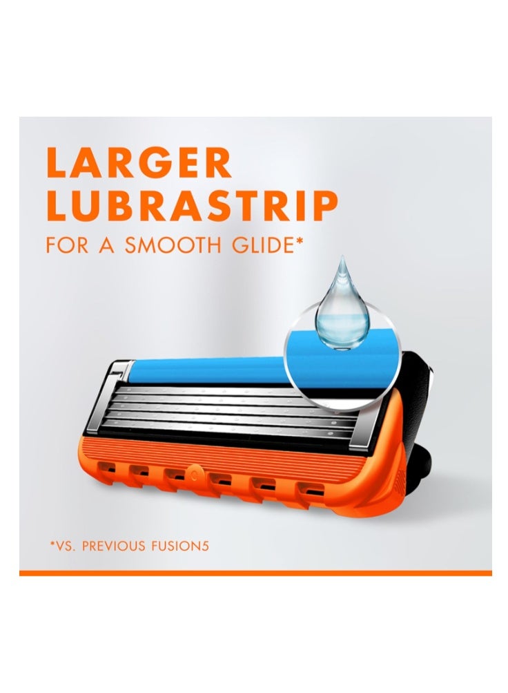 ماكينة حلاقة جيليت فيوجن 5 للرجال بشفرتين - قطعة واحدة - Image 3