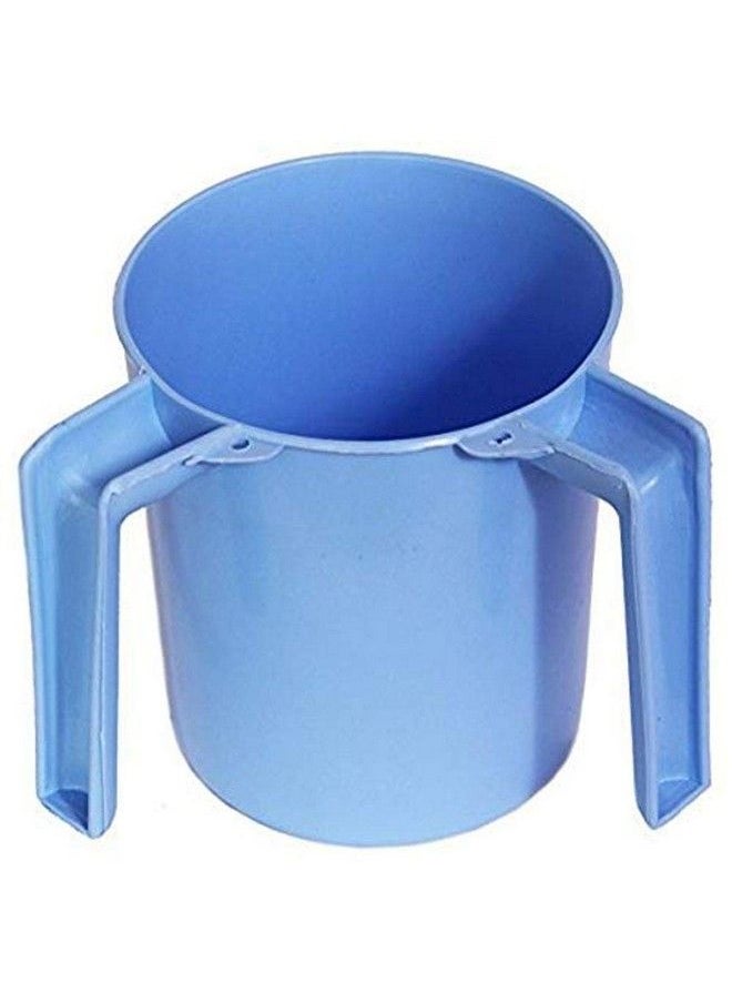 YBM HOME Plastic Round Wash Cup Ba157 (Light Blue 1)  - Image 2