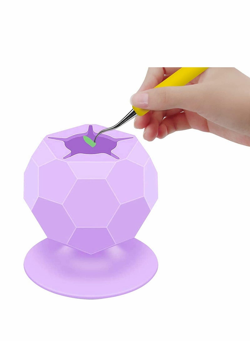 Excefore Suctioned Vinyl Weeding Scrap Collector Craft Silicone Suction Cups for Disposing, Tools Supplies Holder Vinyls, Weeder Heat Transfer Disposing - Image 1