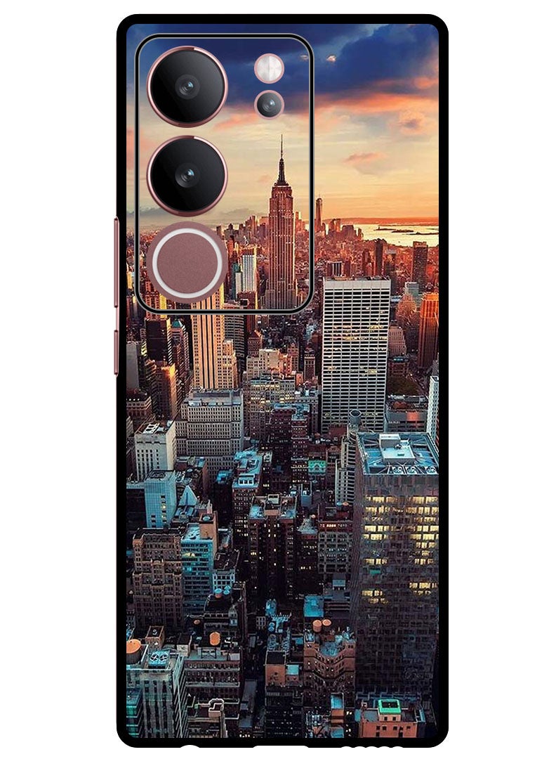 Theodor Protective Case Anti Scratch Shock Proof Bumper Cover For Vivo V29 - V29 Pro Newyork City - Image 1