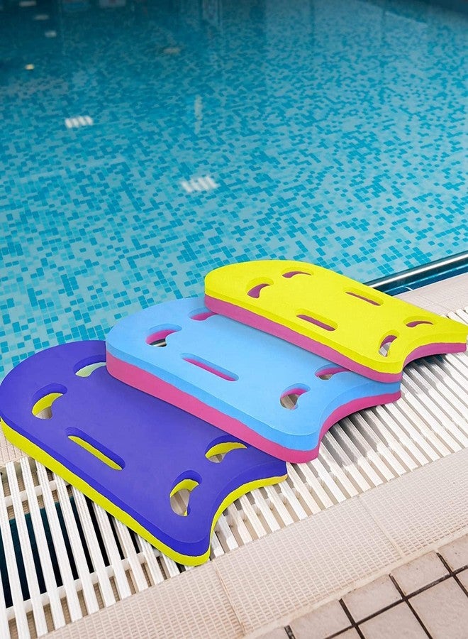 Jukusa Unisex Board Swimming Kickboard Swimming and Training for Beginners and Advanced Swimmers with Ergonomic Grip Handles, Three Layers Adults and Kids. Float Board to Learn (Multicolor) - Image 2