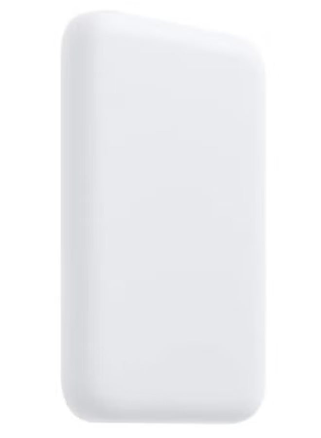TIGER MagSafe-Compatible 10,000mAh Wireless Power Bank – Magnetic Portable Charger with USB-C Fast Charging, LED Battery Indicator & Strong Magnetic Alignment – Slim Backup Battery Pack (White) - Image 5