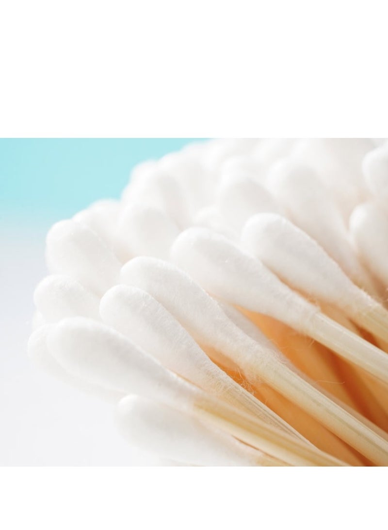 Premium Quality Disposable Cotton Swabs Double Tipped Cotton Swab  Head Multipurpose Safe Cleaning Sterile Sticks 2 Boxes 360 Sticks - Image 3