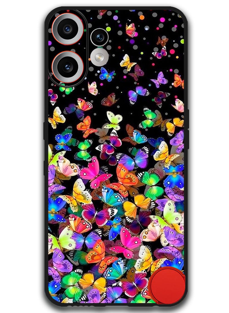 Theodor Case Compatible with Nothing CMF Phone 2 Pro 6.77 Inch Protection Shockproof Bumper Cover Small Butterflies - Image 1
