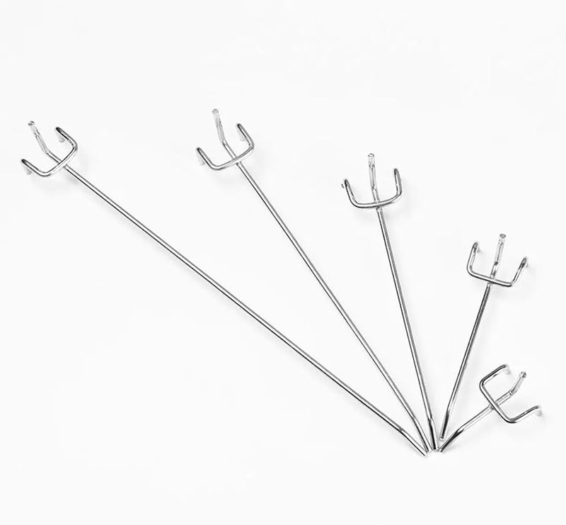 25Pcs Metal Mesh Shelf Hooks 3 2cm To 15cm Peg Display Hangers For Retail Storage - Image 4