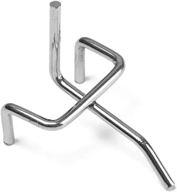 25Pcs Metal Mesh Shelf Hooks 3 2cm To 15cm Peg Display Hangers For Retail Storage - Image 5