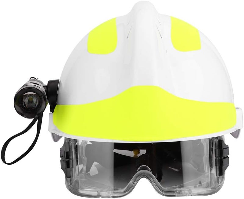 klarako Safety Helmets, Emergency Rescue Anti-Impact Fire Fighter Protective Hard Hat with Headlamp and Goggles, Anti-Smash and Anti-Collision - Image 1