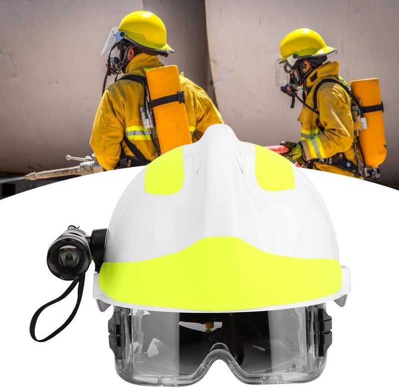 klarako Safety Helmets, Emergency Rescue Anti-Impact Fire Fighter Protective Hard Hat with Headlamp and Goggles, Anti-Smash and Anti-Collision - Image 2