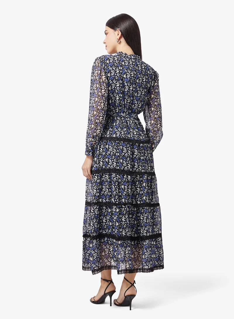 ايلا Printed Tiered Dess