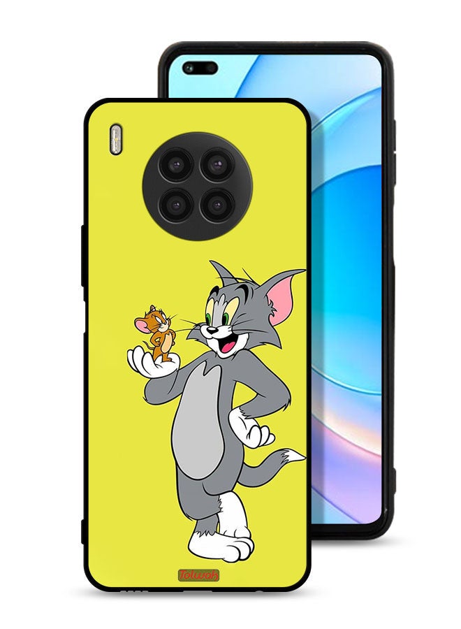 Tolwak Huawei nova 8i Protective Case Cover Tom And Jerry - Image 1