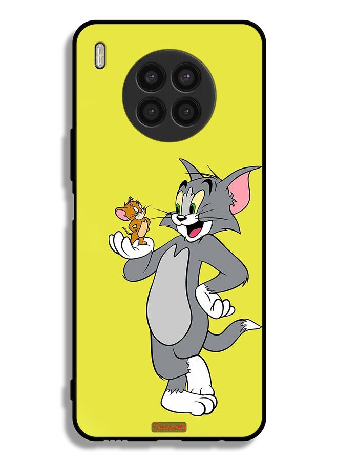 Tolwak Huawei nova 8i Protective Case Cover Tom And Jerry - Image 2
